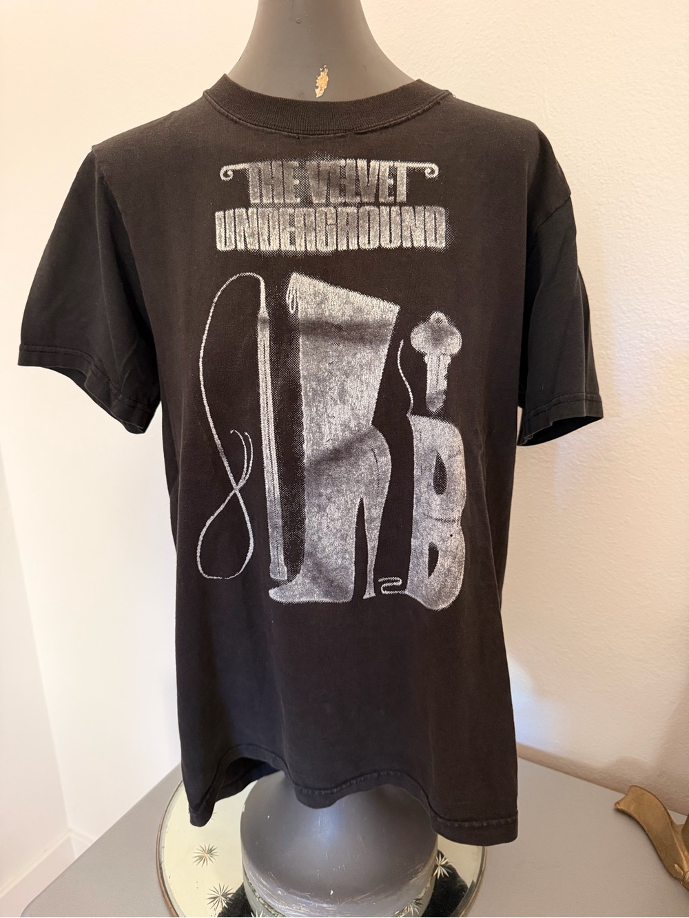 Vintage Black London Underground BDSM Graphic Band Tee